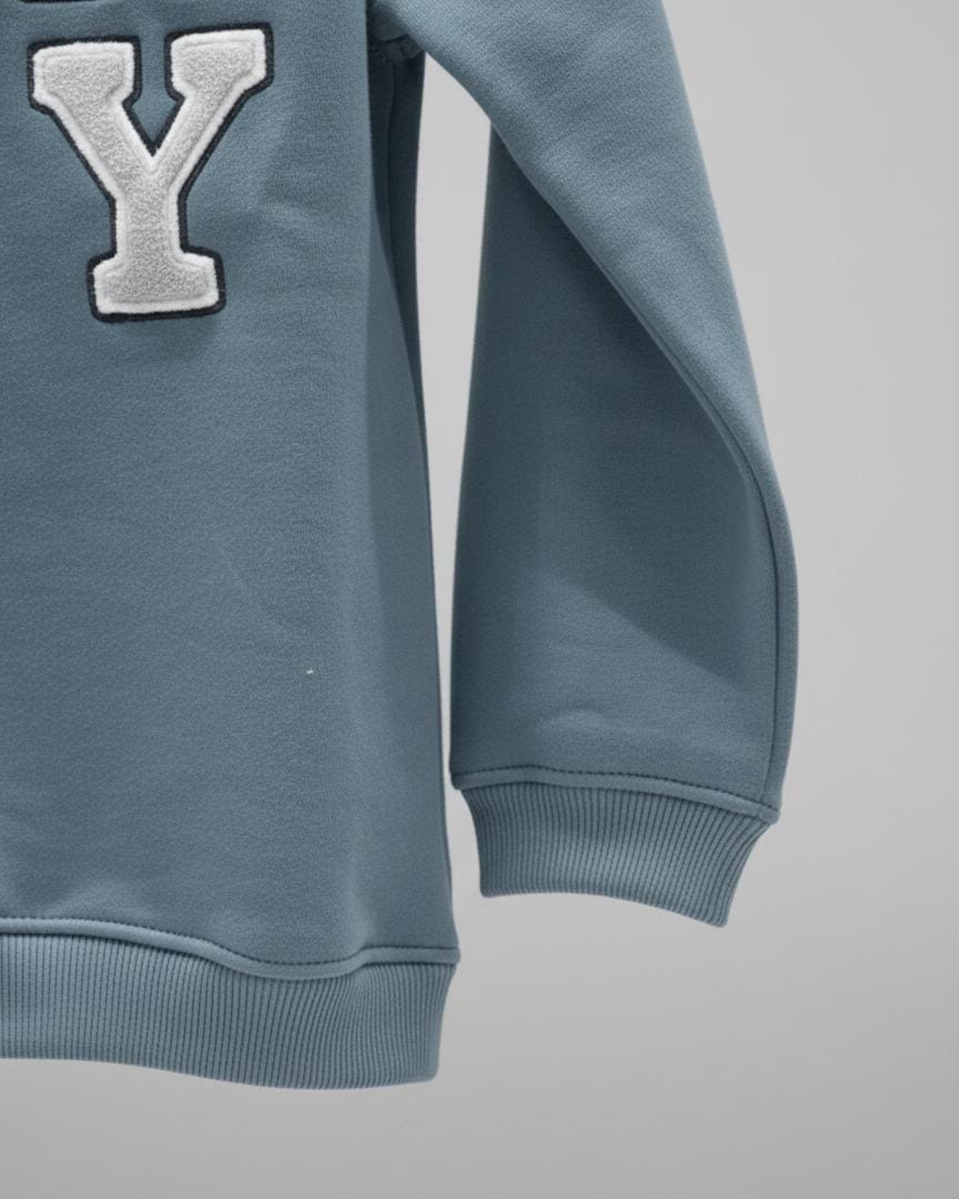 MNG Kid's NY Printed Cotton Fleece Sweatshirt