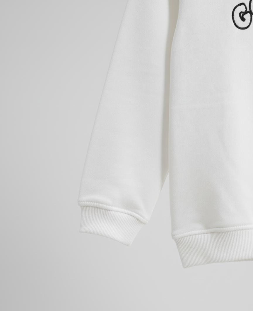 MNG Kids Good Mood Printed Cotton Fleece Sweatshirt